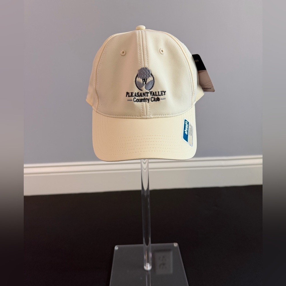 Pleasant Valley Country Club womens NWT Beige Cap